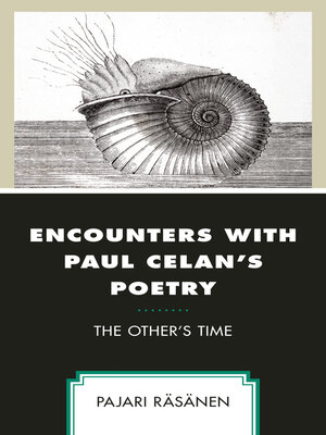 cover image of Encounters with Paul Celan's Poetry